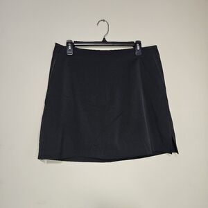 Lady Hagen Skort Womens Size 10 Black Golf Pickleball Tennis Athletic Athleisure